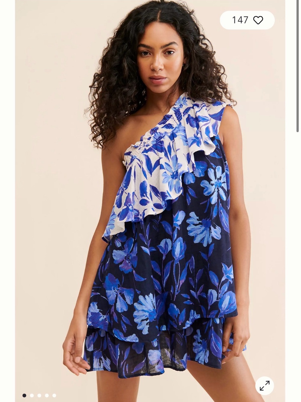 Anthropologie Easy One Strap Dress